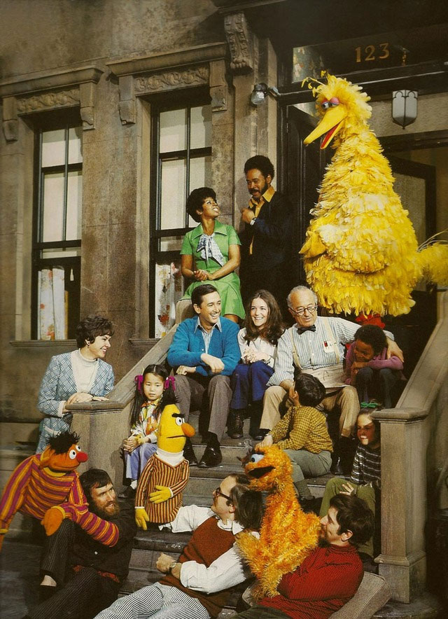 original sesame street cast Picture of the Day: The Original Cast of Sesame Street