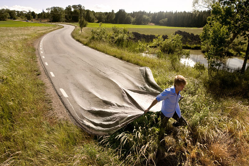 surreal photo manipulations by erik johansson 15 When Words Fail Him, this Artist Expresses Himself through Surreal Self Portraiture