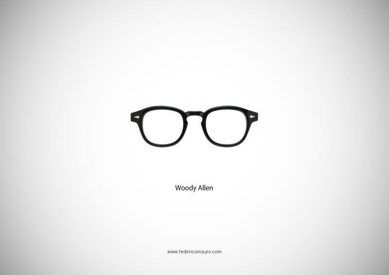 woody allen glasses 15 Famous Eyeglasses