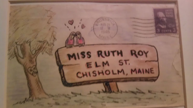 Family Finds Grandfathers Adorable Love Letter Envelopes to Wife (3)