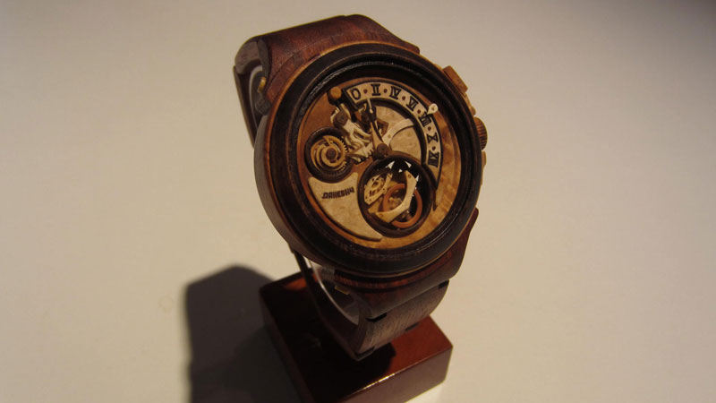 functional watches made out of wood by Valerii Danevych (1)