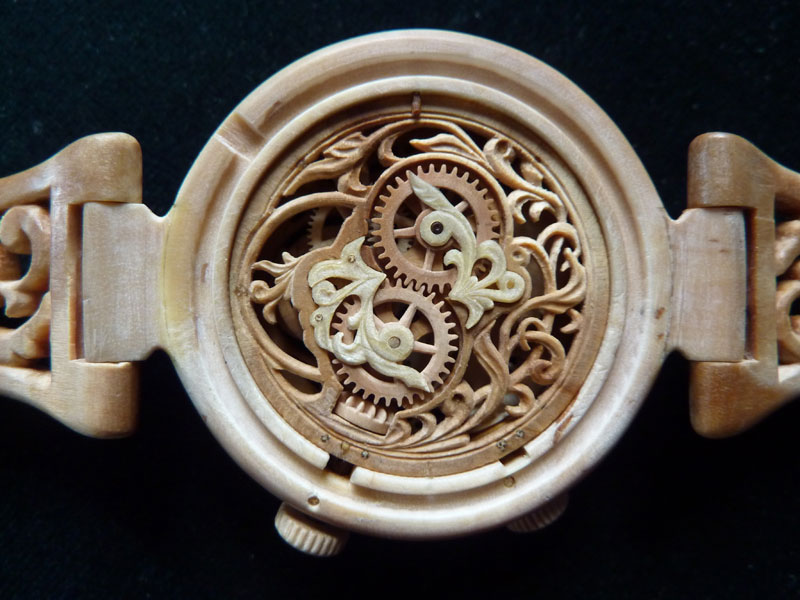 functional watches made out of wood by Valerii Danevych (6)