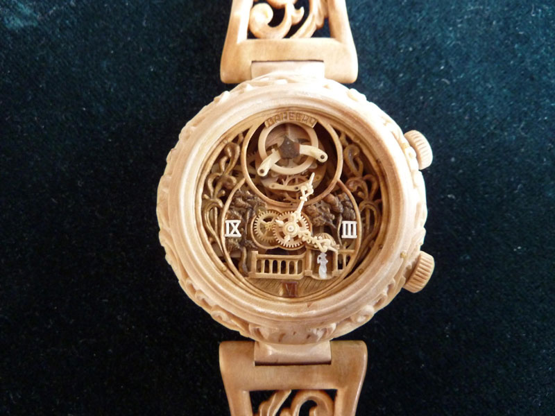 functional watches made out of wood by Valerii Danevych (8)