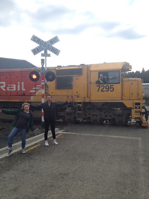 train conductor photo bomb The Shirk Report   Volume 221
