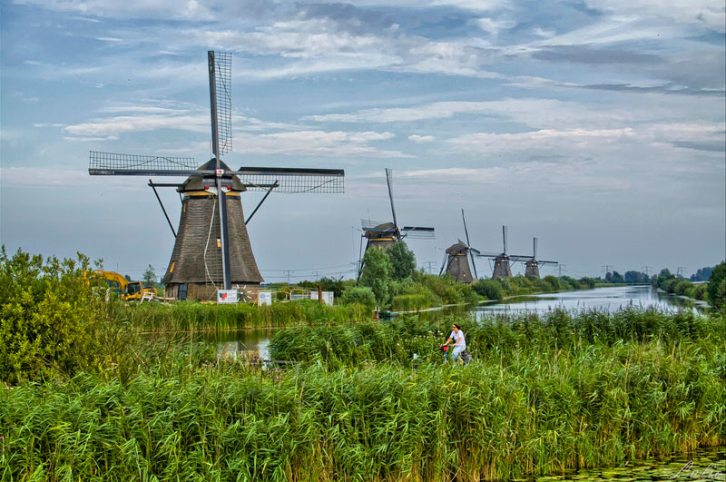 dutch windmills the netherlands Picture of the Day: Windmills in the Netherlands