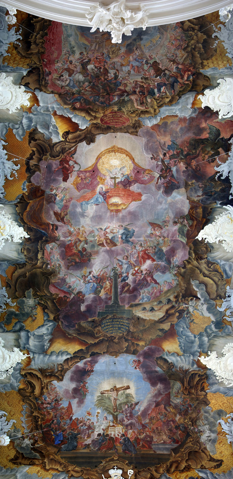 life of st paulinus fresco by christoph thomas scheffler trier germany Picture of the Day: Unreal Ceiling Fresco in Germany