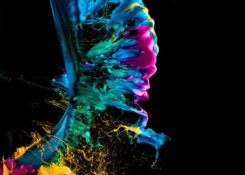 popping a balloon covered in paint high-speed photoraphy by fabian oefner (4)