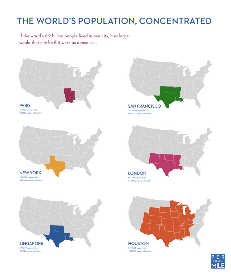 the worlds population concentrated 40 Maps That Will Help You Make Sense of the World