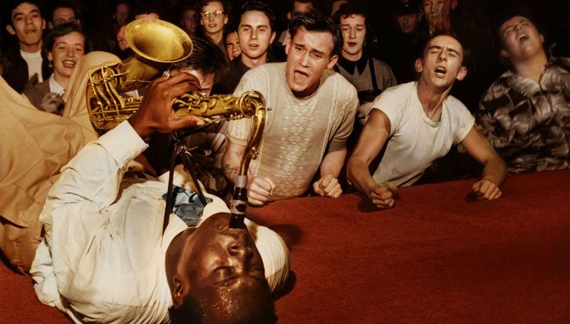 trumpet traquea Vintage Photos of New York Superimposed onto Present Day