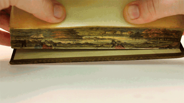 fore-edge paintings on books