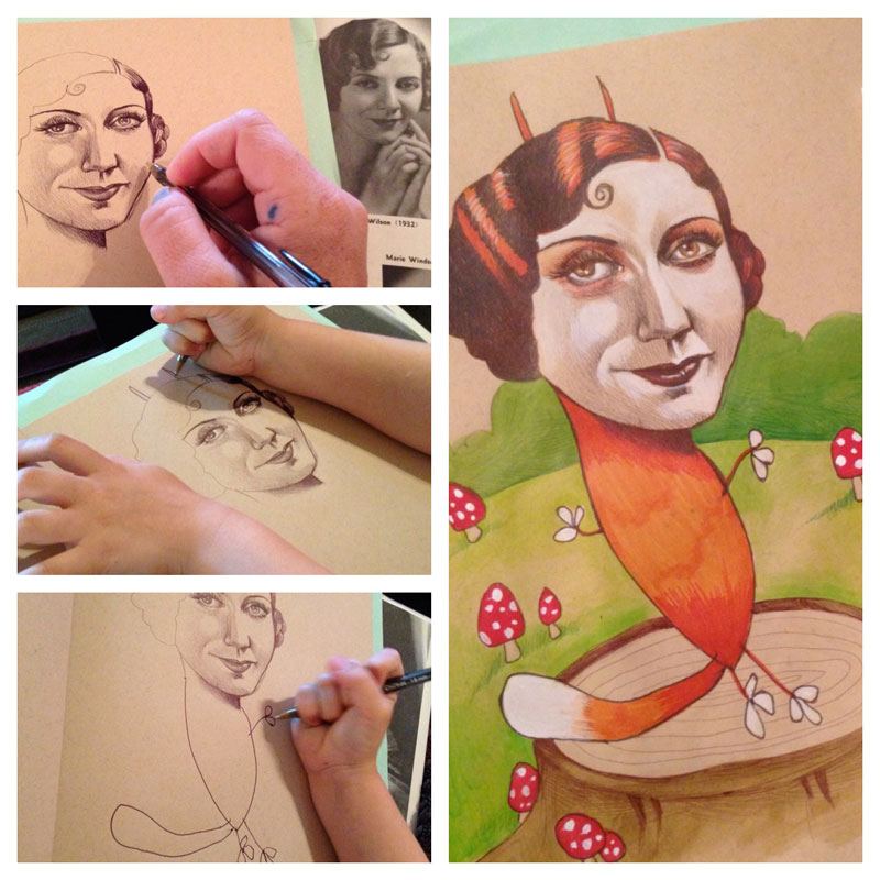 mica angela hendricks teams up with daughter on drawings (5)