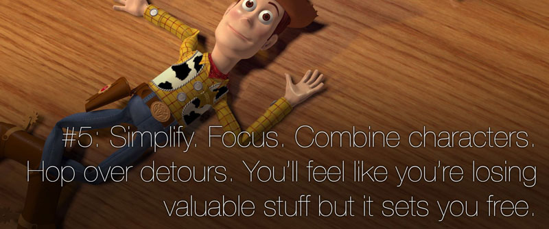 pixar's 22 rules of storytelling as image macros (6)