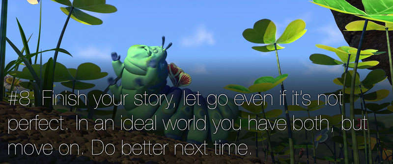 pixar's 22 rules of storytelling as image macros (9)