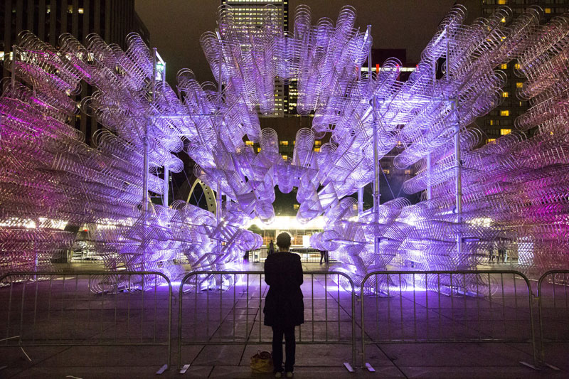 ai wei wei forever bicycles nuit blanche toronto 2013 (2)