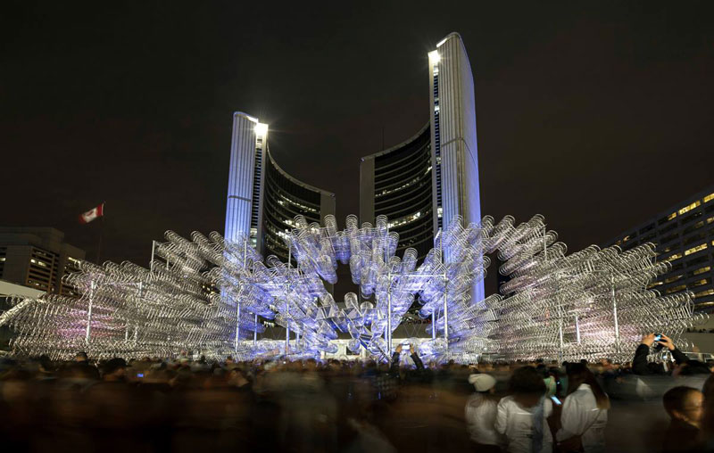 ai wei wei forever bicycles nuit blanche toronto 2013 (3)