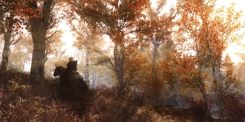 elder scrolls v skyrim duo 40 Cinematic Landscape Stills from Video Games