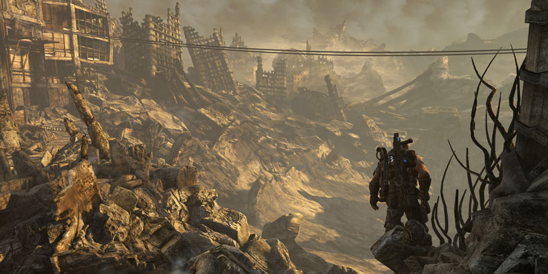 gears of war 3 atanyprice 40 Cinematic Landscape Stills from Video Games