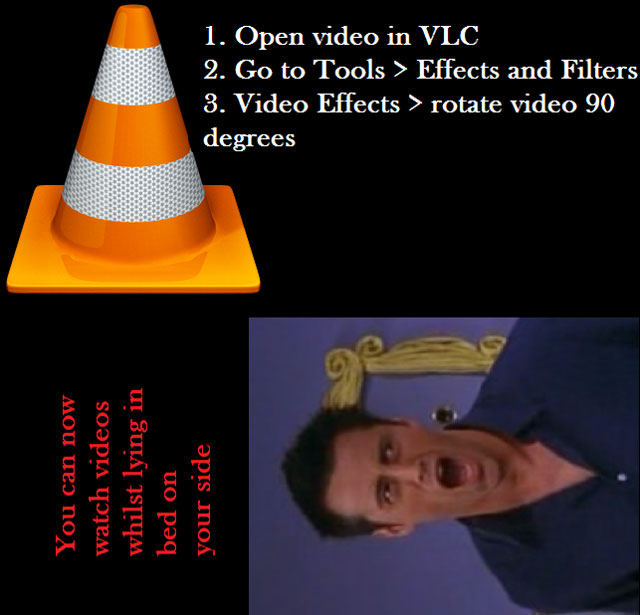 how to rotate video in vlc media player life hack 40 Clever Life Hacks to Simplify your World