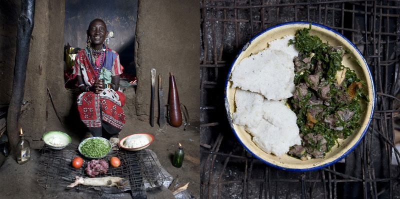kenya grandmothers cook signature dish portraits gabriele galimberti Grandmothers Posing with their Signature Dish