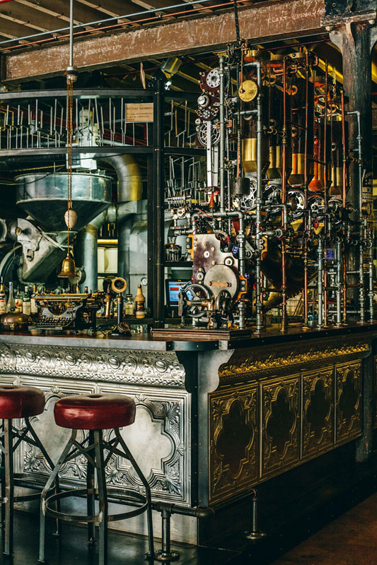 steampunk coffee house in cape town south africa truth 5 Crazy Steampunk Apartment in New York City