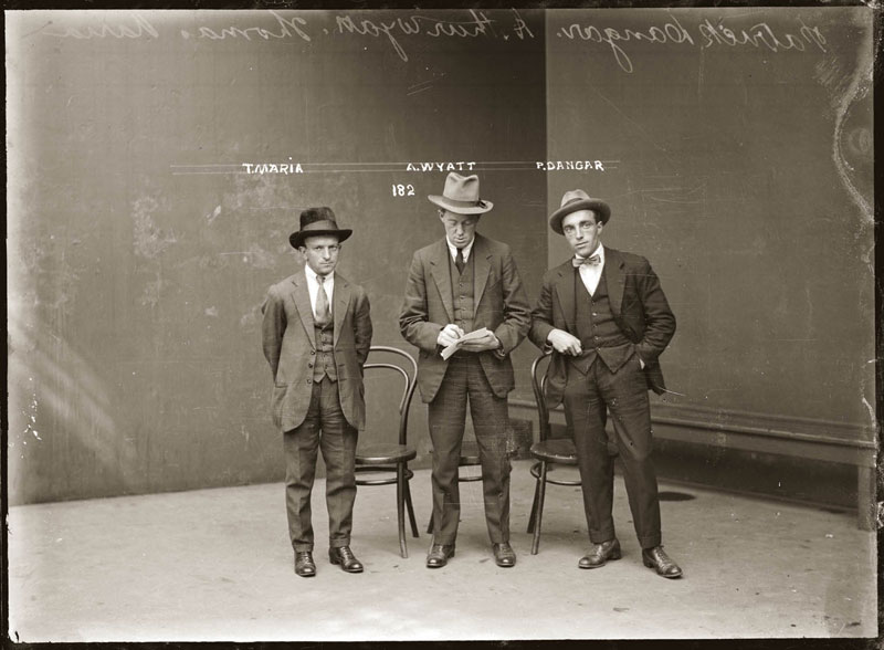 Vintage Candid Mugshots of Dapper Criminals 1920s (27)