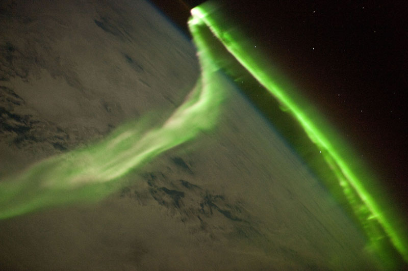 aurora astralis from iss space expedition 23 Picture of the Day: In Awe of the Aurora