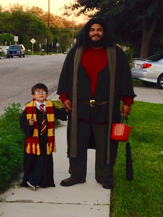 harry potter father and son halloween