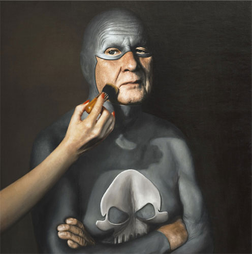 life of an aging superhero oil painting portraits by andreas englund (2)