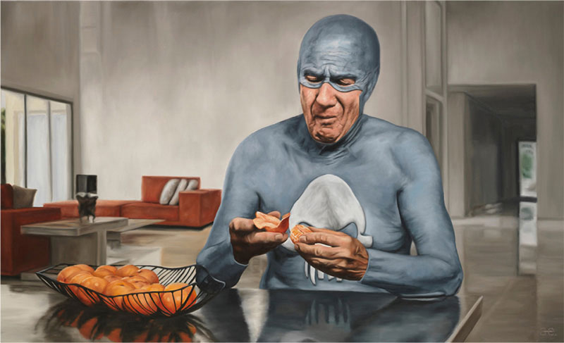life of an aging superhero oil painting portraits by andreas englund (4)