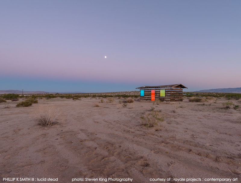 lucid stead by phillip k smith III transparent cabin wood and glass joshua tree national park (8)