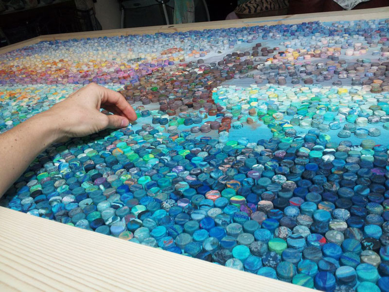 play doh mosaic artwork lacy knudson dozayix (9)