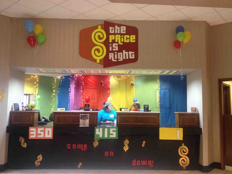 price is right bank tellers halloween