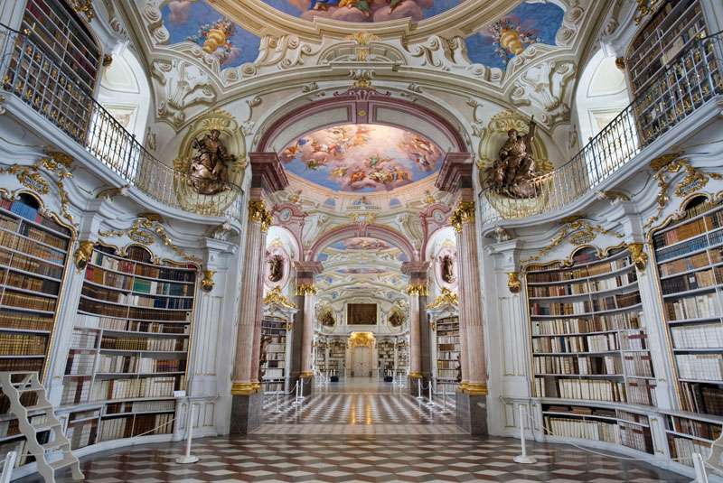 admont abbey monastery library austria 3 This Reading Net is for Kids. I Wish it Was for Adults!