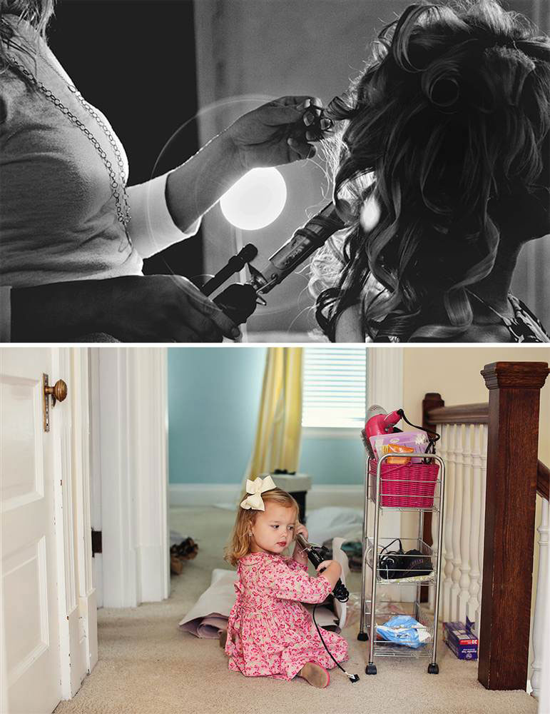 father and daugher recreate wedding photos of late mother wife tracy pace loft3 (3)