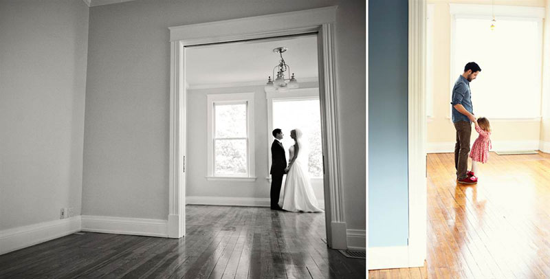 father and daugher recreate wedding photos of late mother wife tracy pace loft3 (5)