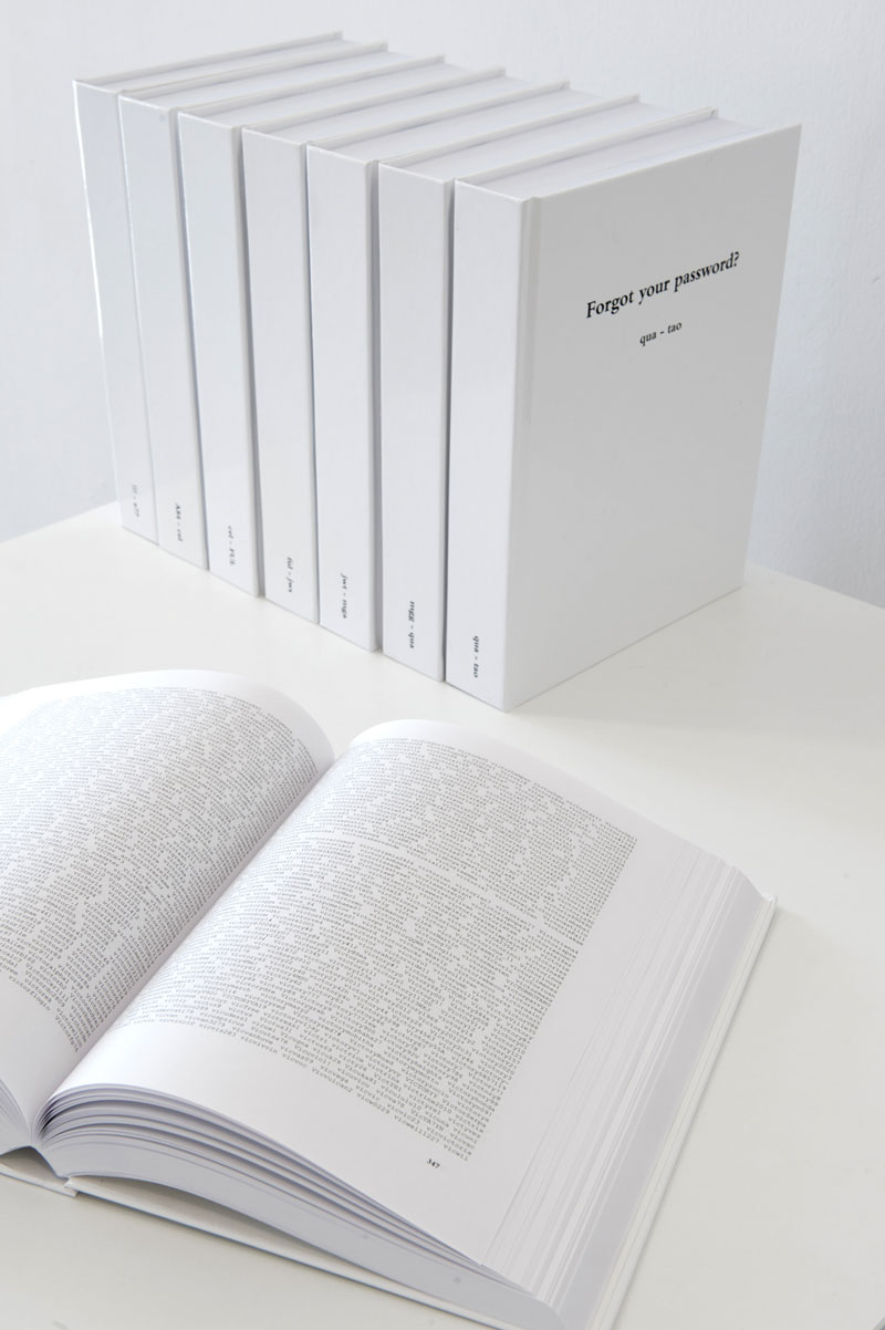 leaked linkedin passwords printed  in 8 800 page books aram bartholl (3)