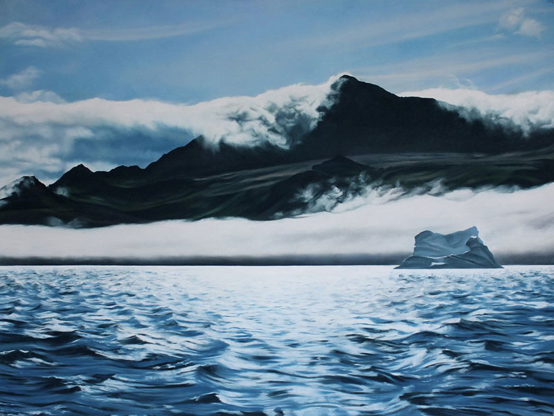 pastel drawings of icebergs by zaria forman (1)