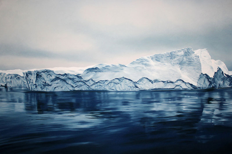 pastel drawings of icebergs by zaria forman (7)