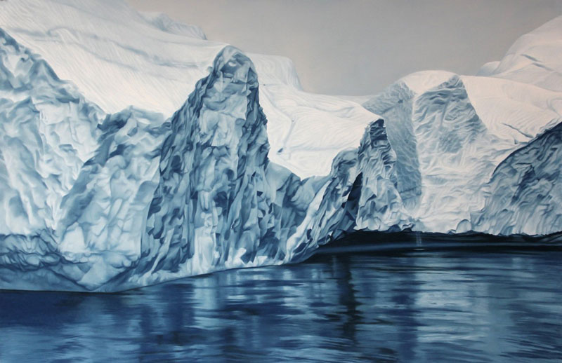 pastel drawings of icebergs by zaria forman (9)