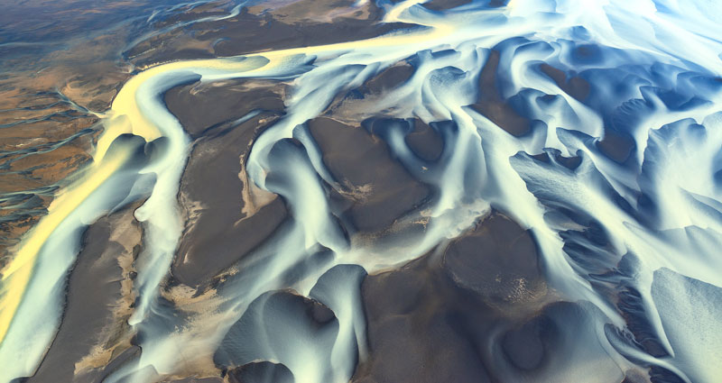 aerial photos of iceland look like absract paintings by andre ermolaev (7)