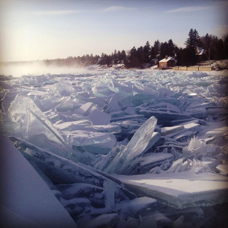 frozen shoes of lake superior The Top 50 Pictures of the Day for 2014
