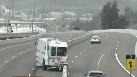 how to move a highway barrier