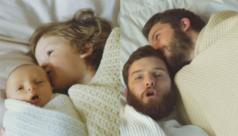 luxton brothers recreate old family photos Shopping with Their Ladies: The Miserable Men of Instagram