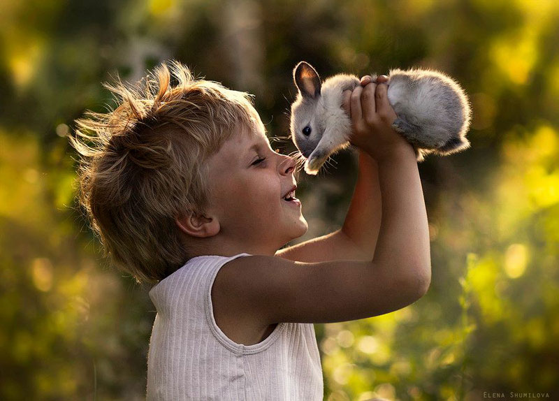 mother takes touching portraits of sons with animals elena shumilova (1)