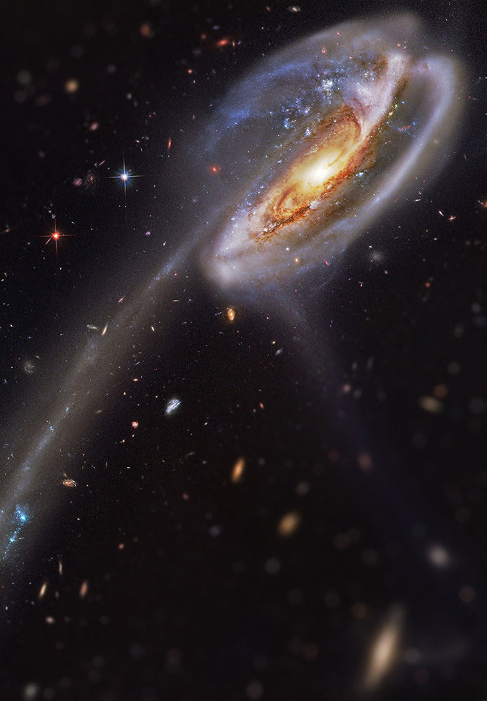 tadpole galaxy tilt shift miniaturized
