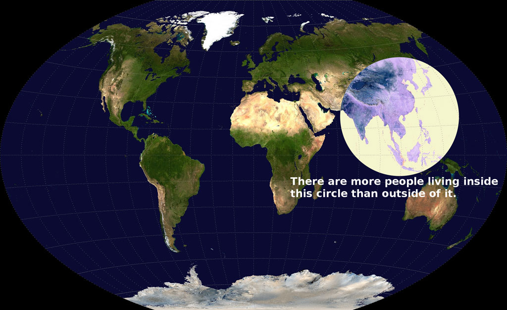 there are more people living inside this circle than outside of it map This is What Happens When Americans are Asked to Label Europe and Brits are Asked to Label the US