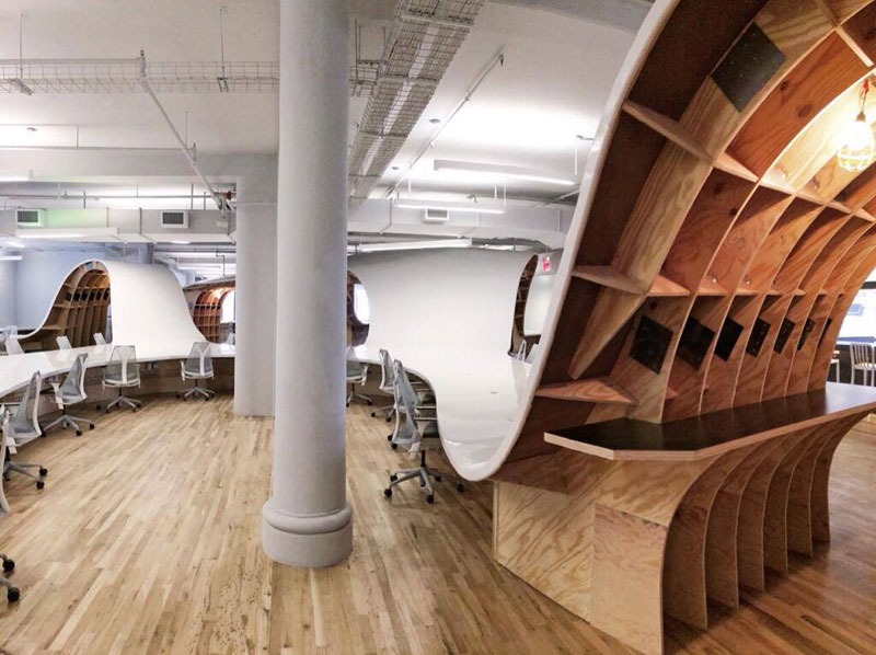 barbarian group nyc superdesk one giant office desk by clive wilkinson architects machineous (5)