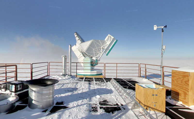 dark sector laboratory south pole antarctica 2 Exploring Antarctica with Google Street View