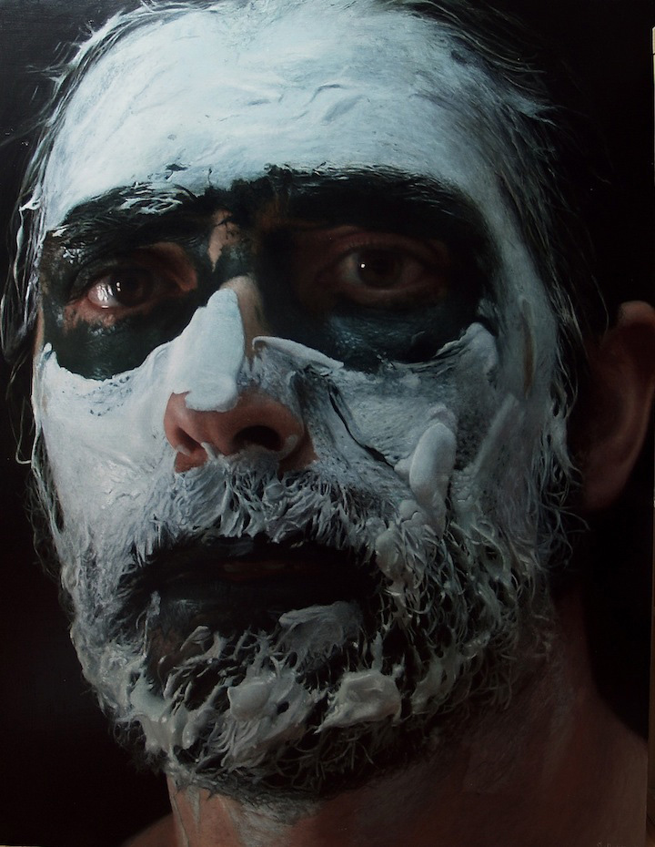 hyperrealistic self portraits paint on face by eloy morales (6)