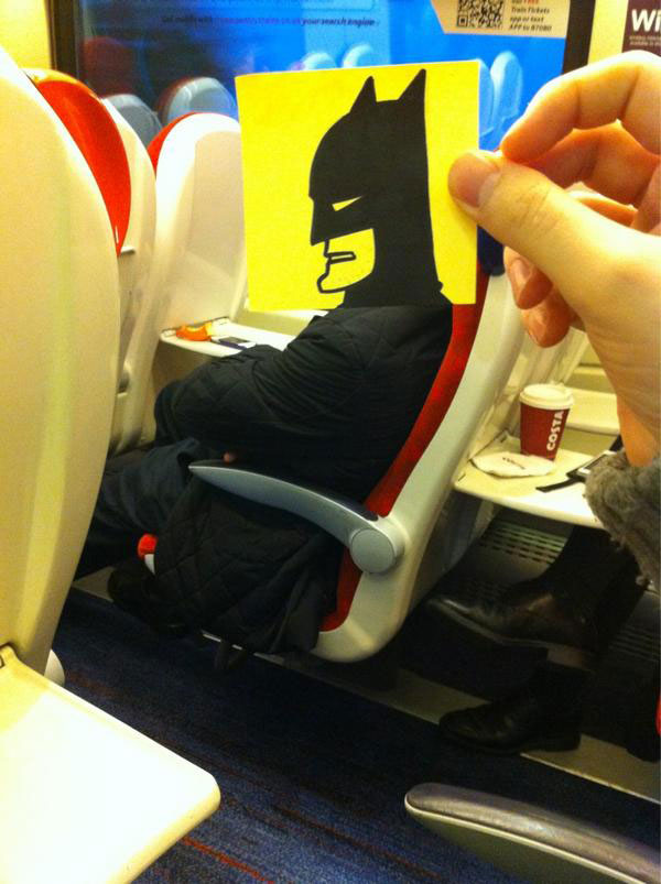 october jones gives people cartoon faces on train ride to work (14)